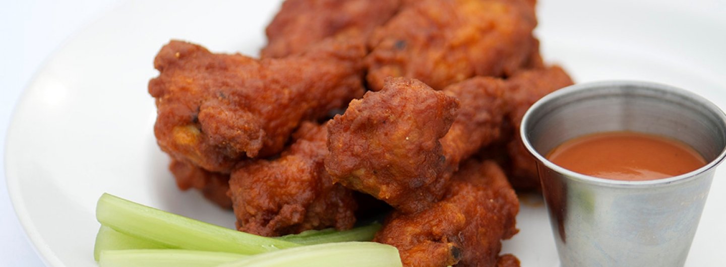 Hot Wings with Celery